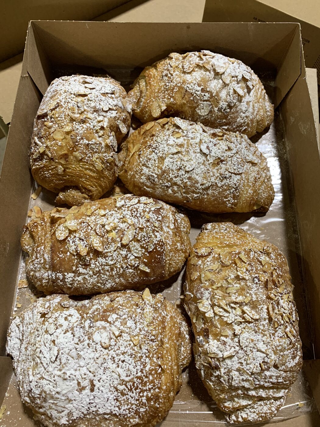 Almond croissants