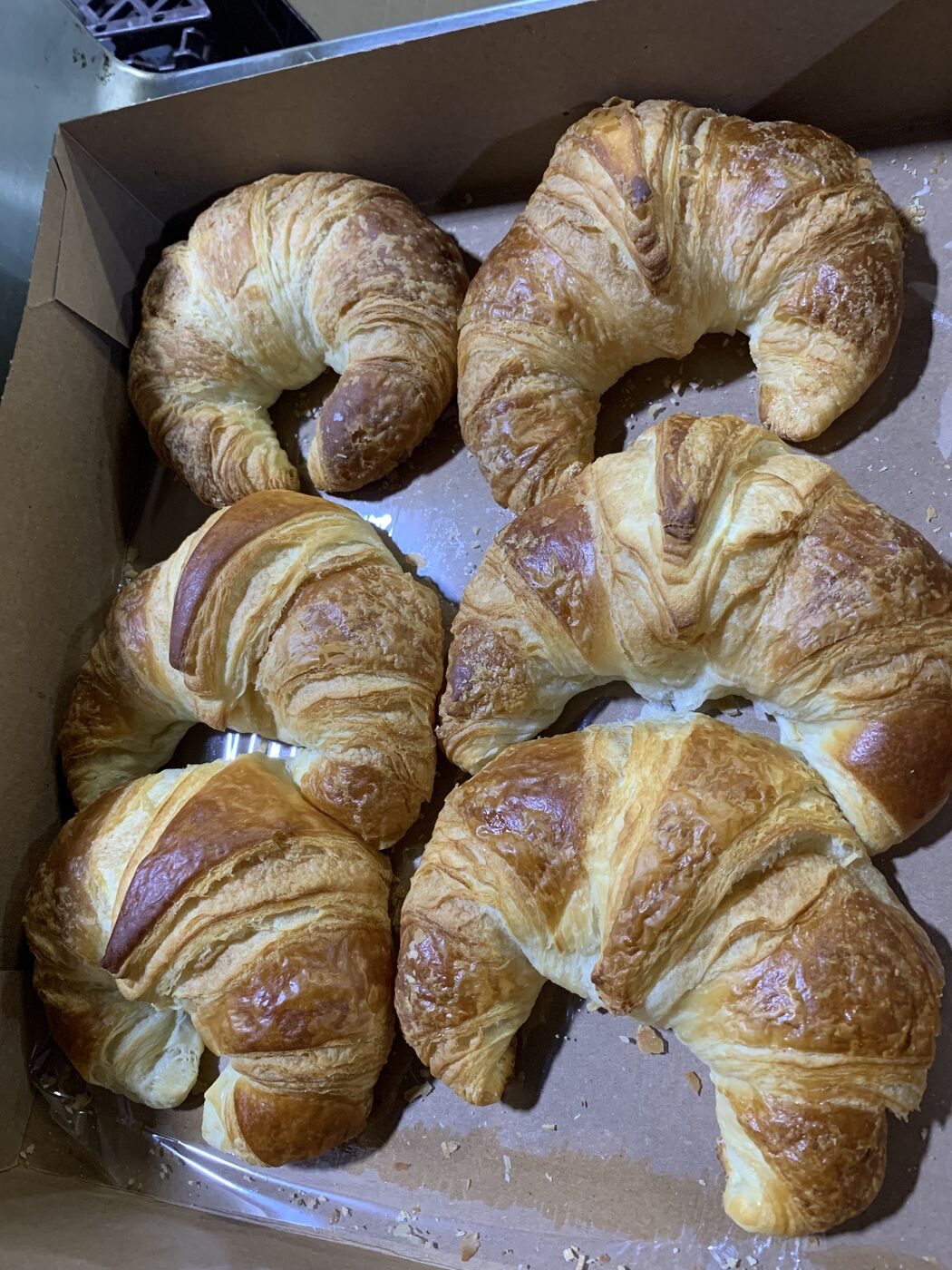 Butter croissants